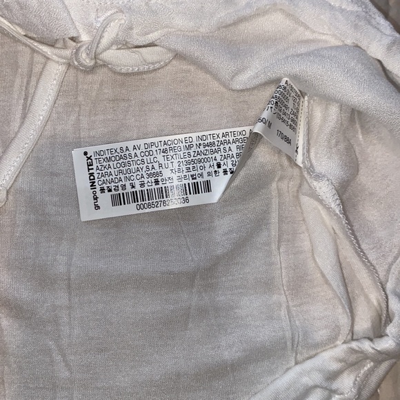 NWT Zara white top - Picture 5 of 6